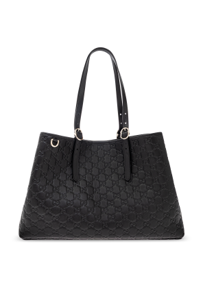 Leather shoulder bag
