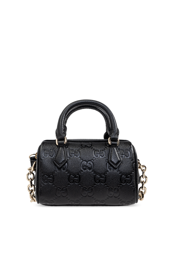 Handbag Gg Emblem Super Mini Top od Gucci