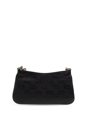 Gucci Torba do ręki `GG Emblem Super Mini`