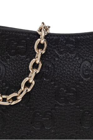 Gucci Torba do ręki `GG Emblem Super Mini`