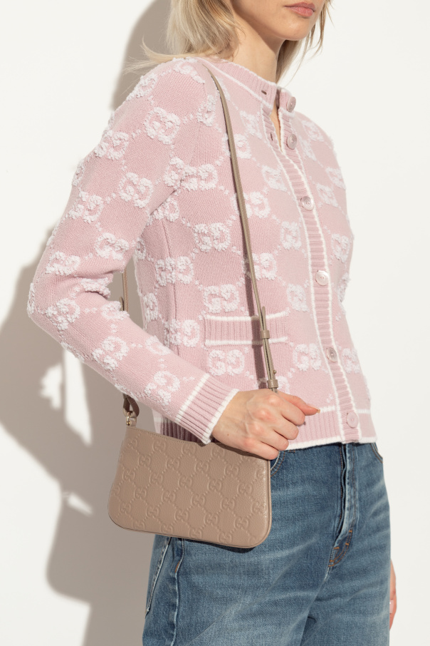 Gucci Shoulder bag ‘GG Emblem Super Mini’