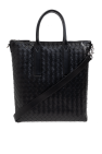 Bottega Veneta BLACK Bag North-South type shopper