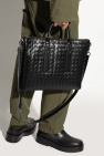 Bottega Veneta BLACK Briefcase Intrecciato Soft