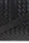 Bottega Veneta BLACK Briefcase Intrecciato Soft