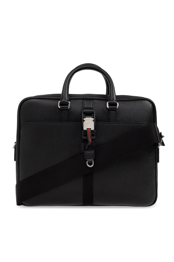 Leather briefcase, zdjęcie 1 Leather briefcase od Gucci
