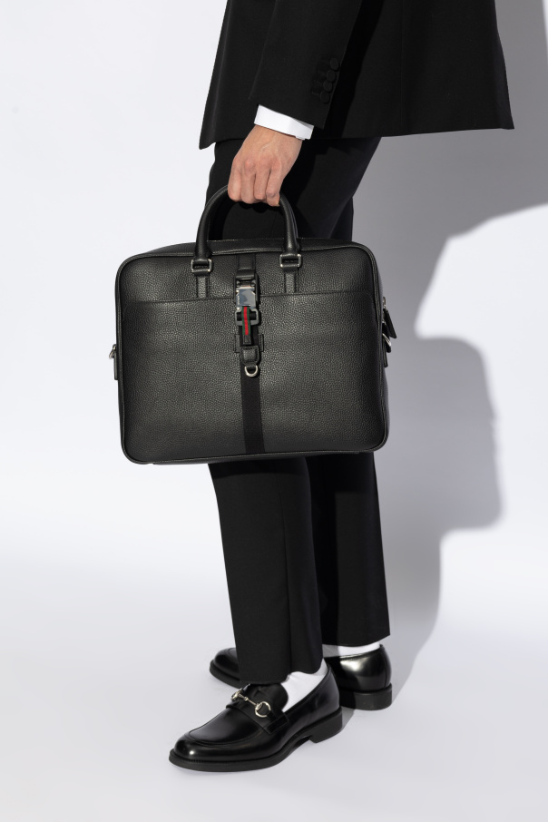 Gucci Leather briefcase