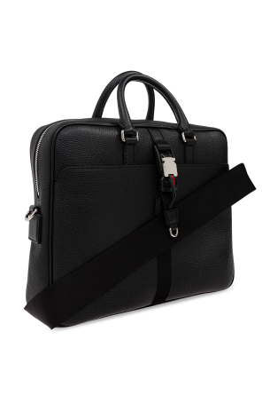 Gucci Leather briefcase