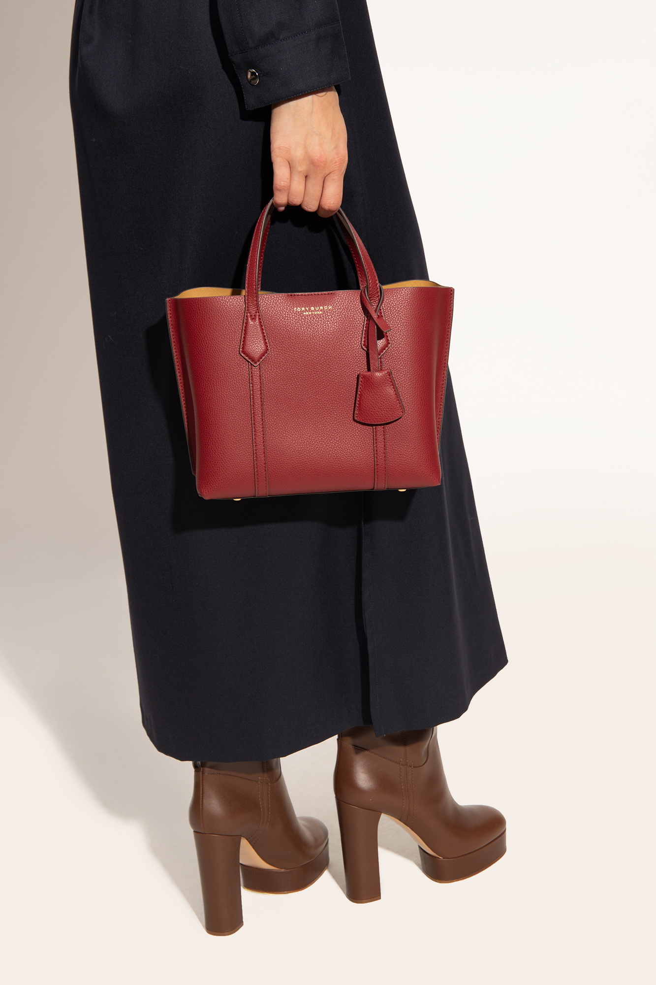 Tory Burch Perry Small Leahter Tote Bag