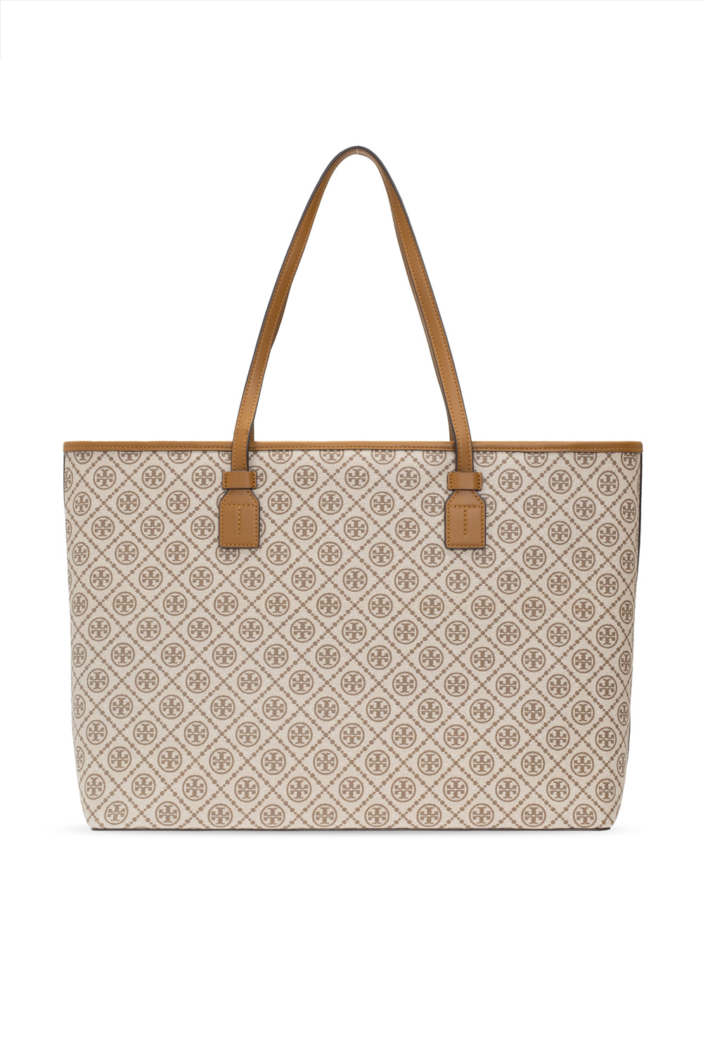 Tory Burch- Small T Monogram Shoulder Bag (Ivory) – Amreki