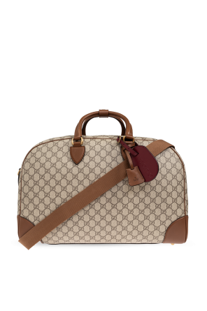 Carry-on bag with monogram