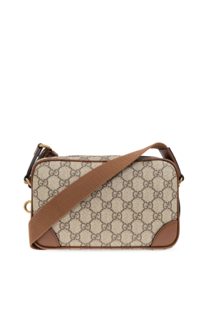 Shoulder bag made of gg supreme canvas od Gucci