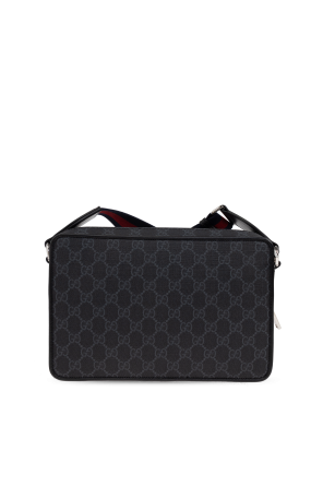 Shoulder bag with logo