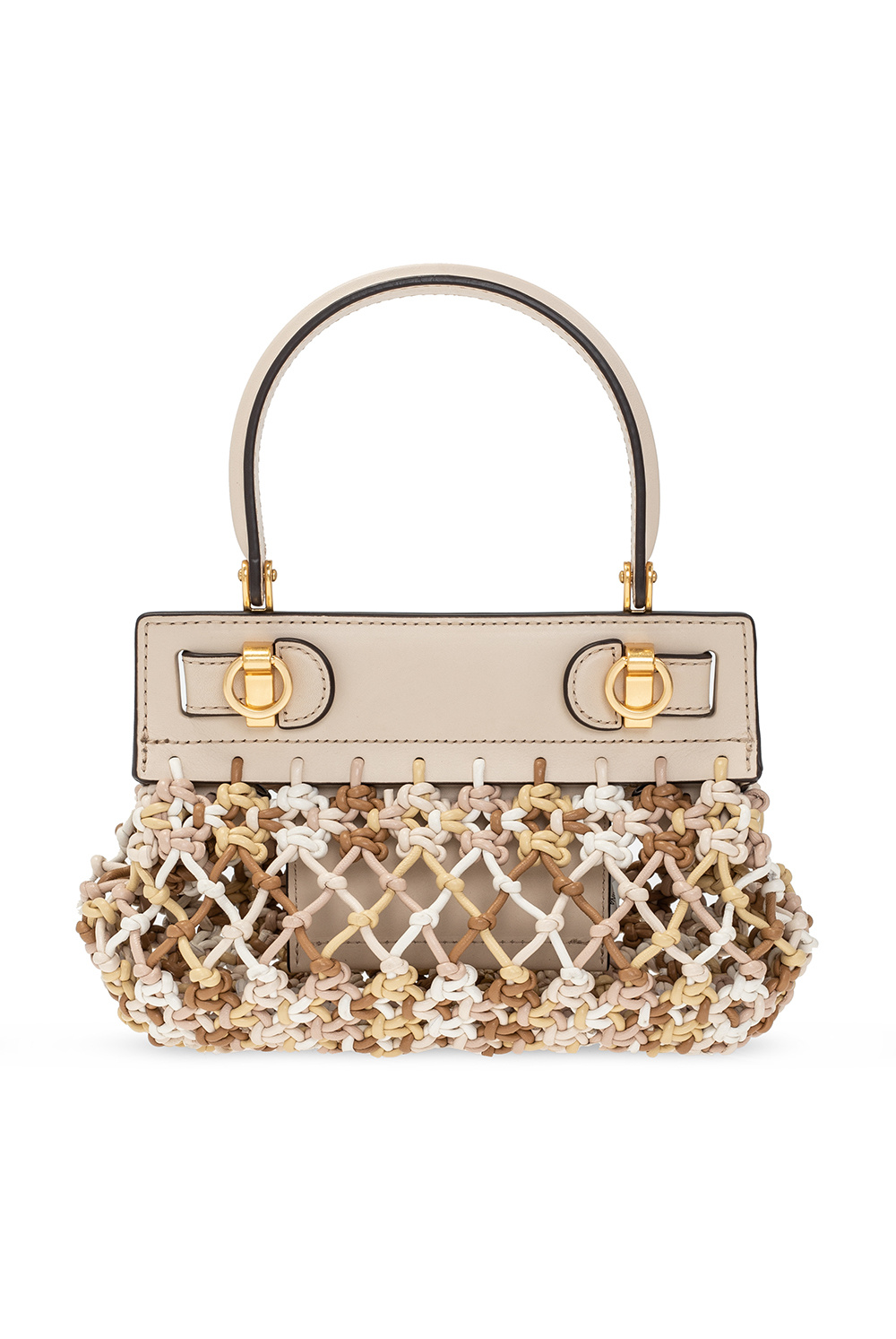 Tory Burch ‘Lee Radziwill’ shoulder ruched-detail bag