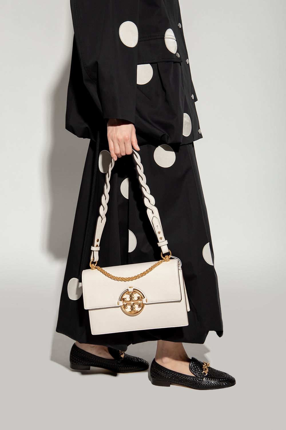 Tory Burch Miller Shoulder Bag Look, Women's Fashion, Bags