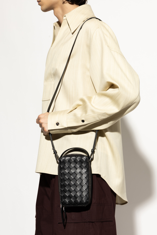 Bottega Veneta Funda para teléfono Getaway con correa