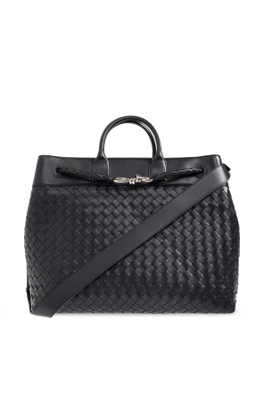 Torba `andiamo voyager` od Bottega Veneta