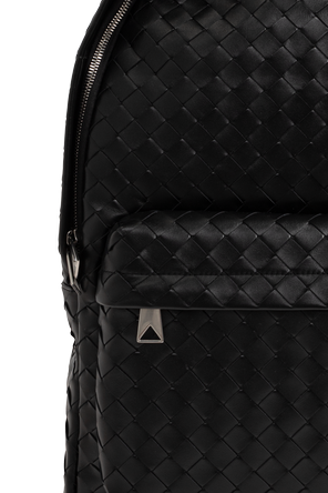 Bottega Veneta Kožený ruksak „Intrecciato“