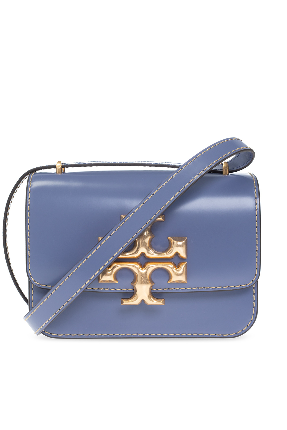 Tory Burch Eleanor Small Leather Shoulder Bag in Blue
