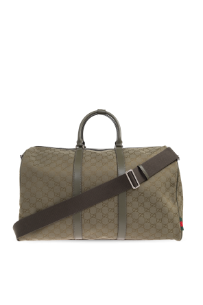 Carry-on bag with 'GG' pattern