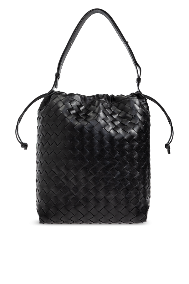 Leather shoulder bag od Bottega Veneta