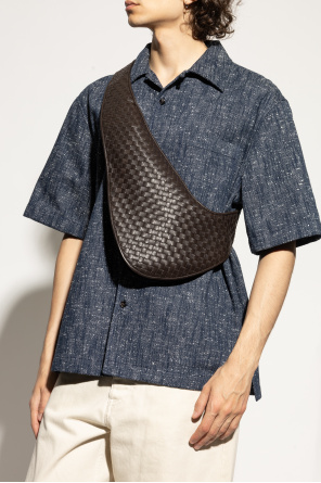 Leather shoulder bag "veneto sling" od Bottega Veneta