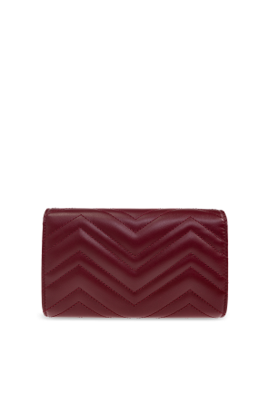 Gucci Cartera en cadena "GG Marmont"