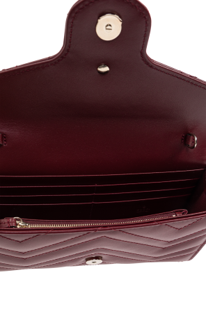 Gucci Cartera en cadena "GG Marmont"