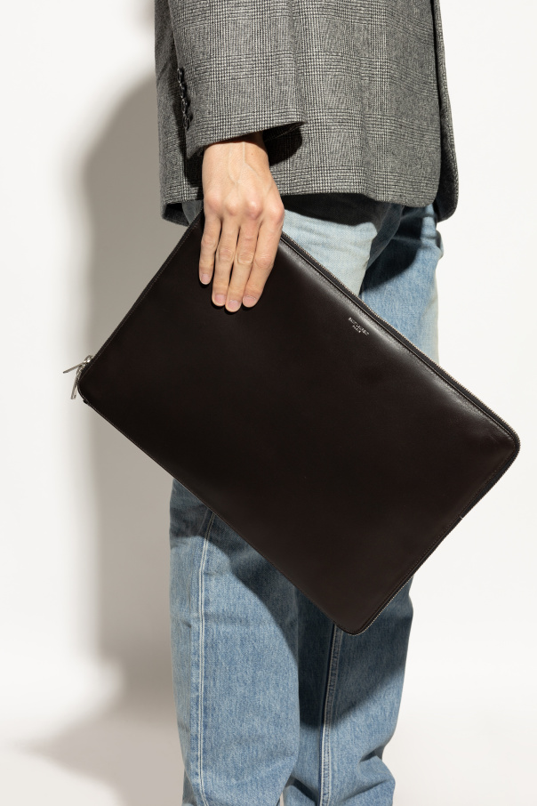 Saint Laurent Aktentasche aus Lammleder