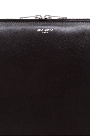 Saint Laurent Aktentasche aus Lammleder