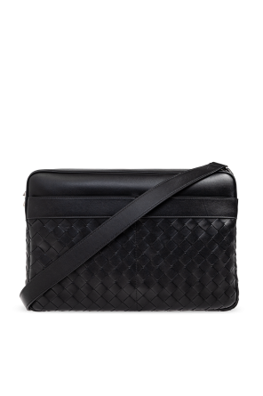 Leather shoulder bag