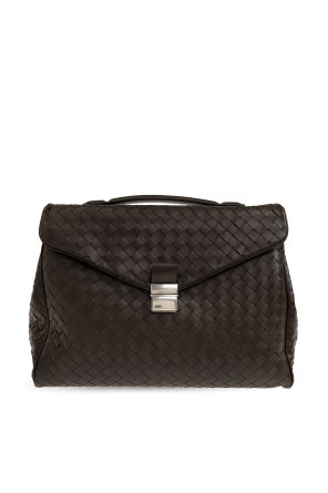 Leder-Handaktentasche