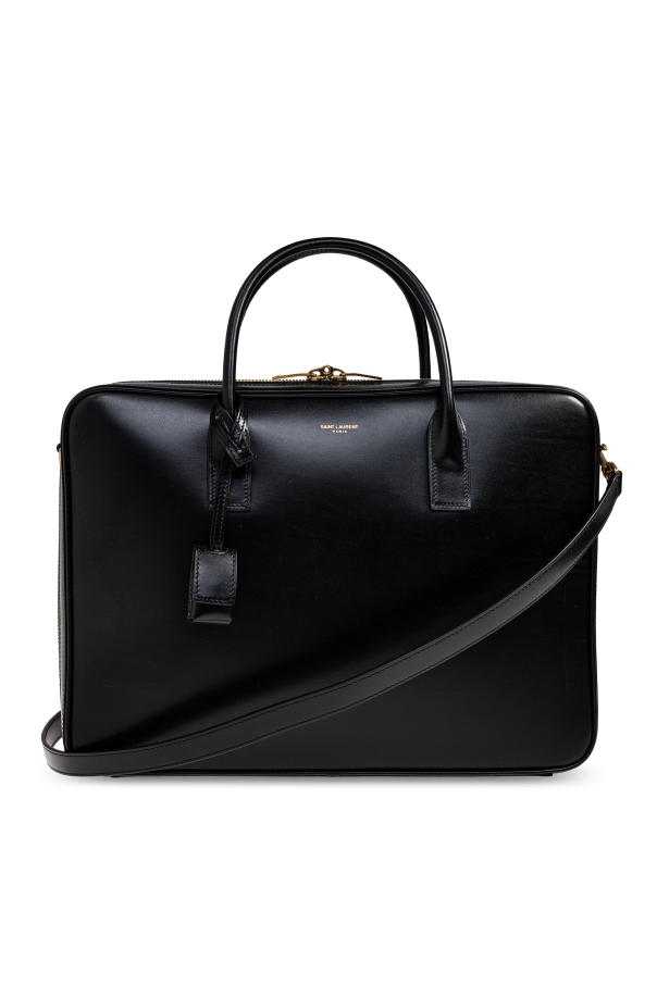 Leather briefcase od Saint Laurent