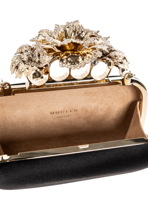 Alexander McQueen Carnation Knuckle clutch
