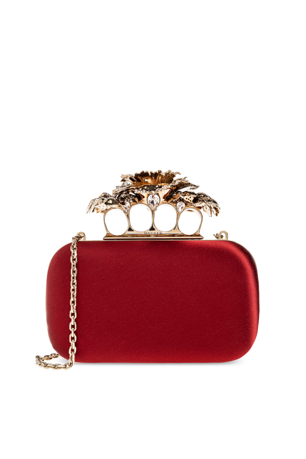 "Carnation Knuckle" clutch od Alexander McQueen