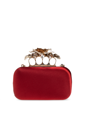 Alexander McQueen Kopertówka `Carnation Knuckle`