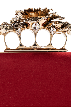 Alexander McQueen Kopertówka `Carnation Knuckle`