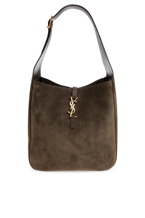 Suede bag "LE 5 à 7 Large"