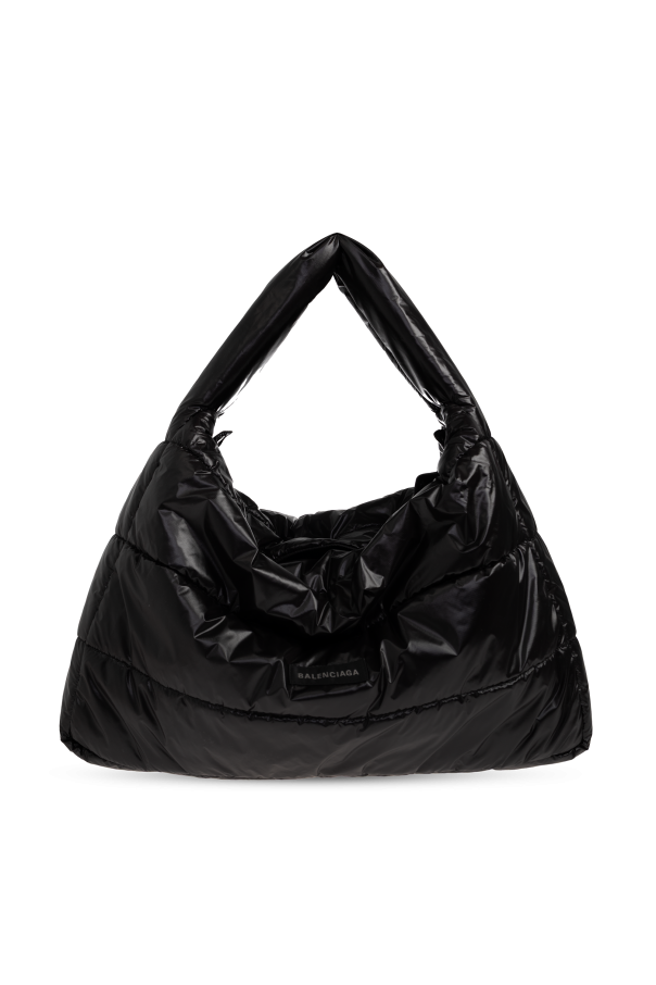 Balenciaga Bolso de mano con parche con logo