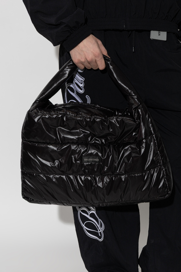 Balenciaga Bolso de mano con parche con logo