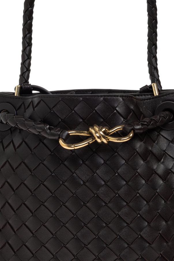 Bottega Veneta Bolso bandolera tipo bucket "Andiamo Small"