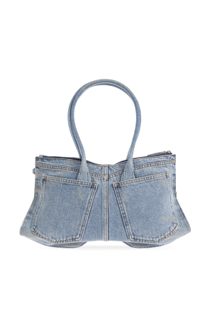 Alexander McQueen Geantă de blugi „Manta”