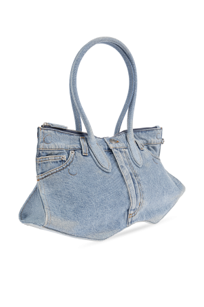Alexander McQueen Geantă de blugi „Manta”