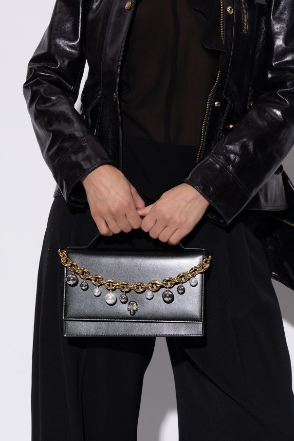 Alexander McQueen Mala de mão ‘Skull Medium’