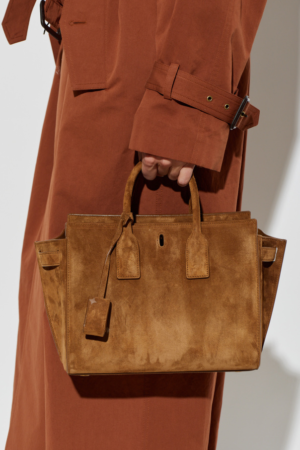 Saint Laurent Suede bag `Sac De Yoyr Large`