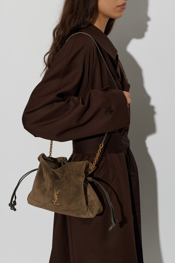 Saint Laurent Suede bucket bag ‘Jamie’