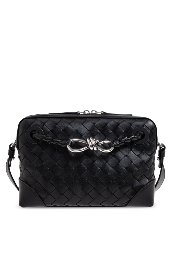 Leather shoulder bag od Bottega Veneta