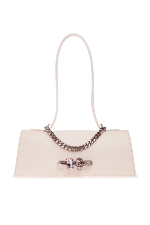 ‘Jewelled’ leather bag