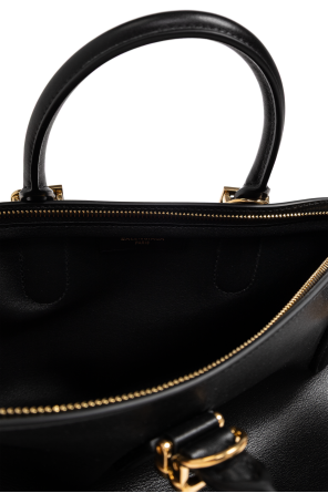 Balenciaga Leather bag "Bolero Bowling Medium"