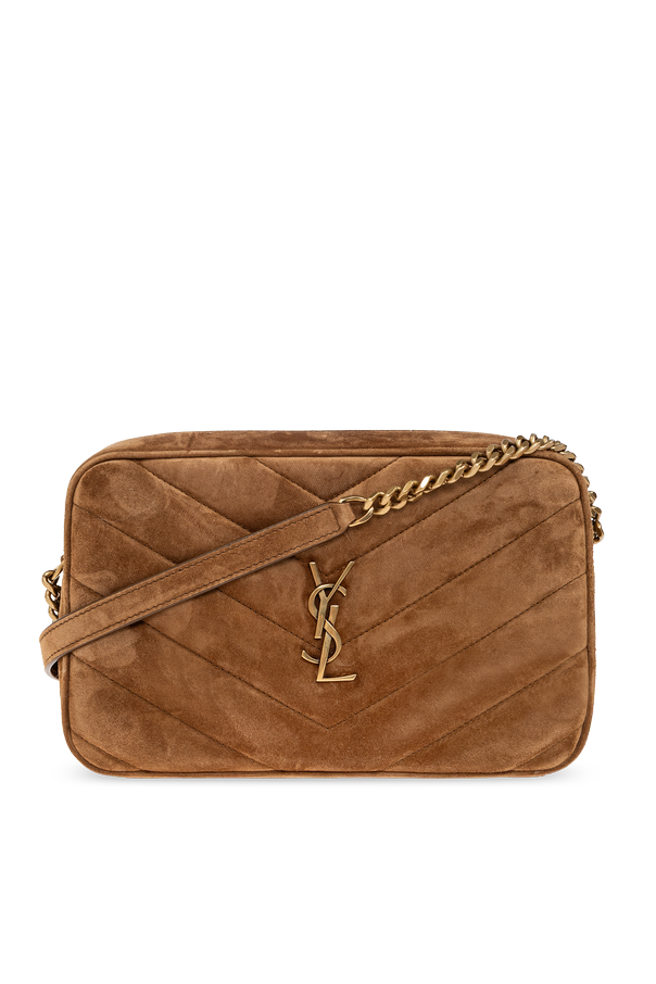 Suede shoulder bag ‘LouLoui’ od Saint Laurent