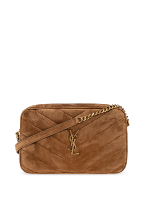 Suede shoulder bag ‘LouLoui’